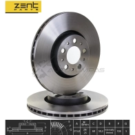 Тормозной диск передний Volvo X C90 2.53.02.4 TD 02 ZENTPARTS D KJ3H Z06197 1441260082 - Изображение 2