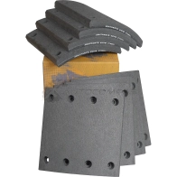 Накладки тормозной колодки с заклепками STD 20.7-11.4 (420x200) ( 8x15 64) S A F ZENTPARTS Z10716 1441260120 0K5 VY04 - Изображение 5