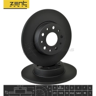 Тормозной диск передний Fiat 500l 12 Tipo 16 ZENTPARTS Z06285 1441260273 2 2V9N - Изображение 2
