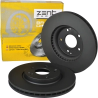 Тормозной диск передний Ssang Yong New Action G20 D20 10 ZENTPARTS 1441260359 Z06288 TNMZT H - Изображение 3