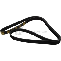 Ремень приводной поликлиновой 5PK1650 Suzuki Grand Vitara 2.0 05 ZENTPARTS 1441260578 I2563 K Z22565 - Изображение 1