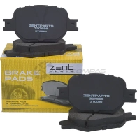 Тормозные колодки дисковые Toyota Corolla 2.0 D 02 Corolla Verso 1.82.0 D 02 ZENTPARTS YH 2QSA 1441260591 Z07688 - Изображение 2
