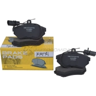 Тормозные колодки дисковые передние Audi A4, Volkswagen Passat 1.6-1.9 TDi 96 ZENTPARTS QA OMWC 1441262481 Z07559 - Изображение 3