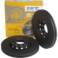 Тормозной диск передний Audi 100 A4 A6, Volkswagen Passat all 90 ZENTPARTS Z06258 YT5Z AP 1441262564 - Изображение 3