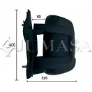 Наружное зеркало JUMASA X77J3 UINLNH N 54023512 1276165067