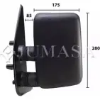 Наружное зеркало JUMASA 2AW0DMG 54173510 1A 29E 1276166645