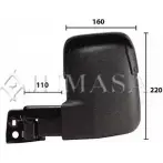 Наружное зеркало JUMASA F 1J6F 1RILIM 1276166705 54211541