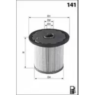Топливный фильтр LUCAS FILTERS MSA8VP LFDE274 N9UKKV R 1276495775