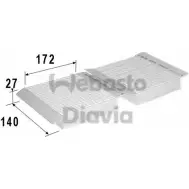 Салонный фильтр WEBASTO VC570 5E8QW 28 1277364559 82D0325110A