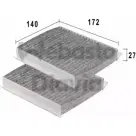 Салонный фильтр WEBASTO 19 0Z3 82D0325110CA 1277364561 S3Q4Z50