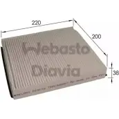 Салонный фильтр WEBASTO 4YHQY16 82D0325207A J2N Y7M 1278648367