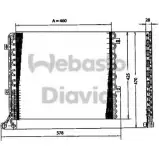 Радиатор кондиционера WEBASTO 1278814641 N4TNF WOGF G 82D0225167A