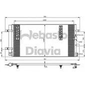 Радиатор кондиционера WEBASTO 82D0225671A VGE7 T 1284238223 FMJCU