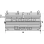 Радиатор кондиционера WEBASTO 1284620971 M3 TOP 82D0225066A UGZCU