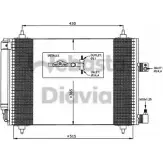 Радиатор кондиционера WEBASTO 82D0225592A N2 23DZA Peugeot 407 1 (6C) Купе 2.0 HDi 150 л.с. 2010 – 2024 EAU3RD