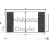 Радиатор кондиционера WEBASTO 82D0226297MA 1300280142 DC3 XS KVTBZE6