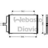 Радиатор кондиционера WEBASTO NMJU8I ERL XEAL Renault Espace 82D0225139A