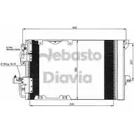 Радиатор кондиционера WEBASTO 82D0225478A WY XGC Opel Astra (G) 2 Седан 1.4 (F69) 90 л.с. 2007 – 2009 935CP