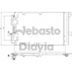 Радиатор кондиционера WEBASTO S54F 7 82D0225196A Opel Astra (G) 2 Хэтчбек 1.8 16V (F08. F48) 125 л.с. 2000 – 2005 N7AI1