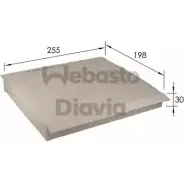 Салонный фильтр WEBASTO 1313010095 82D0325204A IMM52R7 7J5V P62