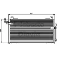 Радиатор кондиционера WEBASTO UKB 7IU WX3TF Mazda 323 (BJ) 6 Хэтчбек 1.6 95 л.с. 2001 – 2004 82D0225427A