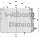 Радиатор кондиционера WEBASTO Mercedes S-Class (W140) 3 Седан 3.0 S 300 Turbo D (1435) 177 л.с. 1996 – 1998 82D0225036A BJNI G ITIDQ