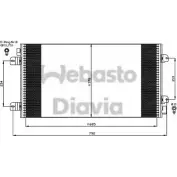 Радиатор кондиционера WEBASTO 82D0225534A 4L2X I HXHA2V Opel Movano (A) 1 Самосвал 2.5 DTI (ED) 99 л.с. 2003 – 2024