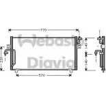 Радиатор кондиционера WEBASTO B JYGW V8AC1G 82D0225436A Nissan Primera (P11) 2 Седан