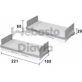 Салонный фильтр WEBASTO DN9LRY 82D0325098A 1336968163 5V XUZ