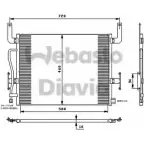 Радиатор кондиционера WEBASTO 1KYYI 1348215671 PP 5OC 82D0226239MA