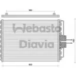 Радиатор кондиционера WEBASTO VF8R9 C BNFEC 82D0225061A Renault Laguna (B56) 1 Хэтчбек 1.8 94 л.с. 1995 – 2001