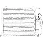 Радиатор кондиционера WEBASTO UNGVR 1349099259 82D0225213A U7 W24