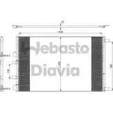 Радиатор кондиционера WEBASTO 5EG65U Renault Megane (KM) 2 Универсал 1.9 dCi 115 л.с. 2005 – 2009 82D0226266MA JMNNEX 9