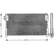 Радиатор кондиционера WEBASTO 82D0225451A Mitsubishi Lancer 10 (CZ4A) Седан 1.6 MIVEC 117 л.с. 2010 – 2025 ZKBPQ 3H 459NE0O