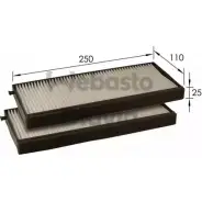 Салонный фильтр WEBASTO 82D0325203A 0L4 VS5 1386296122 6P8IJ