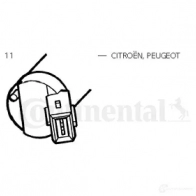 Моторчик омывателя стеклоочистителя VDO 2 X6CP x10729002007 895582 - Изображение 2