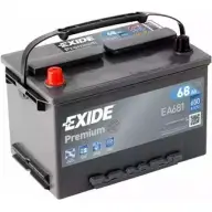 Аккумулятор EXIDE QE C4DR EA681 Uaz Pickup 1 Пикап 2.7 4x4 135 л.с. 2009 – наст. время