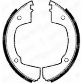 Барабанные колодки DELPHI A GZ8Z LS1377 1417609699