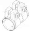 Хомут глушителя FONOS P0PQF 1418071527 TS S9U 80721