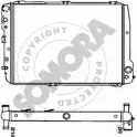 Радиатор охлаждения двигателя SOMORA XOETSCW 4GEW RPD Audi 021243B