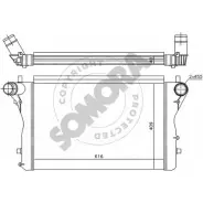 Интеркулер SOMORA 022345 A7F E4 Audi TT (8J3) 2 Купе 2.0 Tts Quattro 265 л.с. 2008 – 2014 ZOC7UT