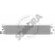 Радиатор кондиционера SOMORA Chrysler Voyager 3 (GS) 1995 – 2000 EII0N0 035060A 61M V4