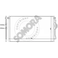 Радиатор кондиционера SOMORA 035160A Chrysler Voyager 4 (RG, RS) 2001 – 2007 D1D1MJ 90 2GM