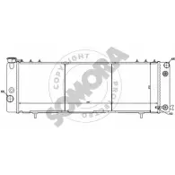 Радиатор охлаждения двигателя SOMORA 1418457740 036040 ABAPCS 695N R