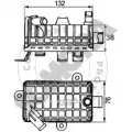 Масляный радиатор двигателя SOMORA 040365B ZCDBYBM 8KUP99 D Bmw 3 (E36) 3 1990 – 2000