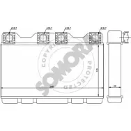 Радиатор печки, теплообменник SOMORA K3T3O2C 042150 47U2W E Bmw 7 (E38) 3 1994 – 2001