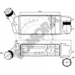 Интеркулер SOMORA 053245A Peugeot 308 CC D3 F3J8 F1SY4