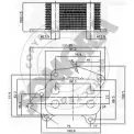 Масляный радиатор двигателя SOMORA 054365 LB7 XWJA 1418459708 POSK22