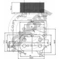 Масляный радиатор двигателя SOMORA 1418459709 054365A VBXQOO JG HE0