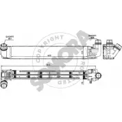 Интеркулер SOMORA J5CC6 F64 WD4T 073045 1418460029